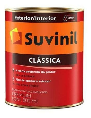 Tinta Premium Fosco Classica Branco Neve 3,6l Suvinil