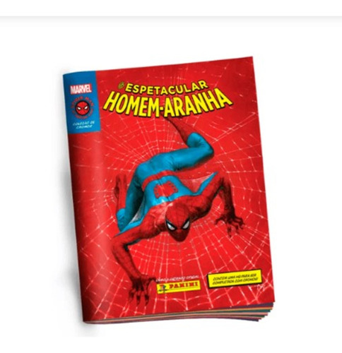 Álbum Espetacular Homem Aranha 60 Anos Completo P/ Colar  