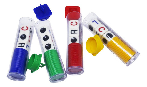 Juego De Dados De 4 Colores Izquierda-centro-derecha A
