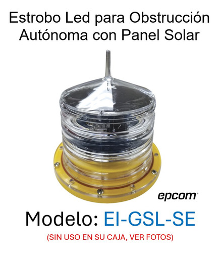 Estrobo Led Para Obsrucción Epcom Ei-gsl-se - Led Rojo 