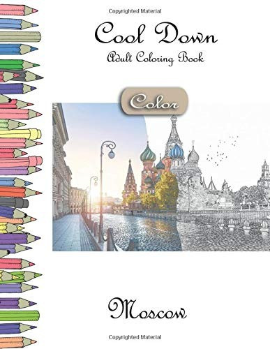 Cool Down [color]  Adult Coloring Book Moscow