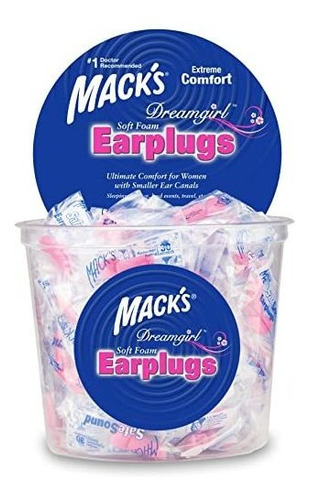 Tapones Para Oídos - Mack's Dreamgirl Soft Foam Earplugs, 10