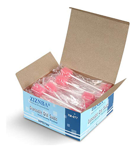 Hisopos Desechables De Esponja Para Cuidado Oral (50 Unidade