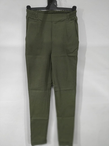 Pantalon Babucha Bengalina Con Elastico Y Bolsillos