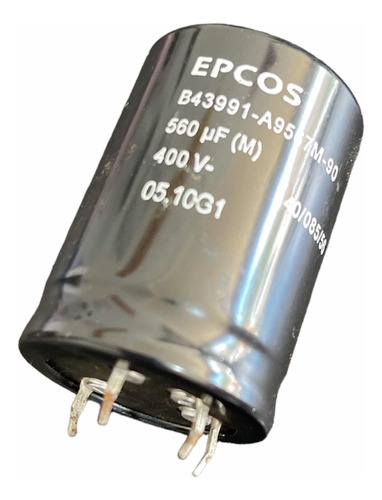 560uf 400v 4 Terminais Capacitor Snap In