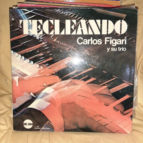 Vinilo Carlos Figari Y Su Trio Tecleando T2