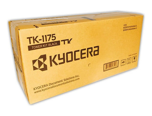 Toner Kyocera Tk-1175 Negro M2640idn / M2040dn (12,000 Pag.)