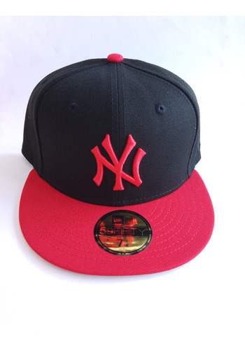 Gorra Yankees Combinada Negro/rojo 59fifty