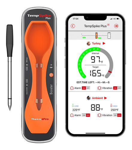 Thermopro Tempspike Plus - Termometro Inalambrico Para Carne