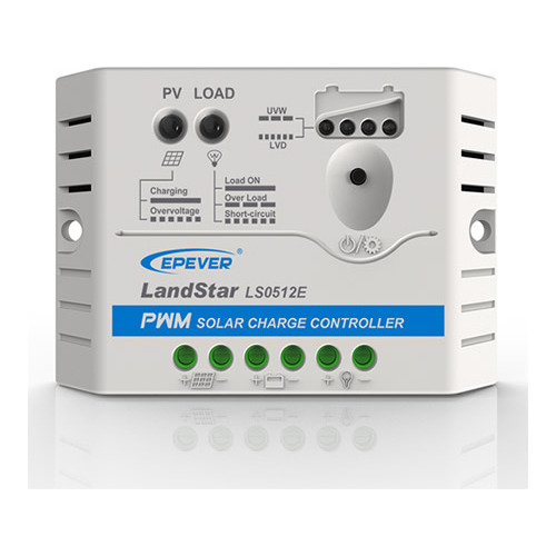 Trladr De Arga Slar Pwm 5a Epever Ls0512e 12v