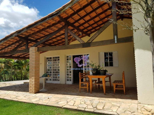 Chácara À Venda Com 4 Dormitórios, 2800 M²- Aparecidinha - Araçariguama/sp - Ch0135