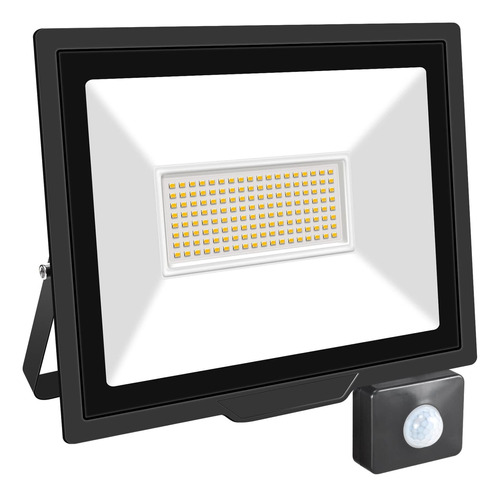 Foco Led Exterior Con Sensor Movimiento 100w Ip66 Resistente