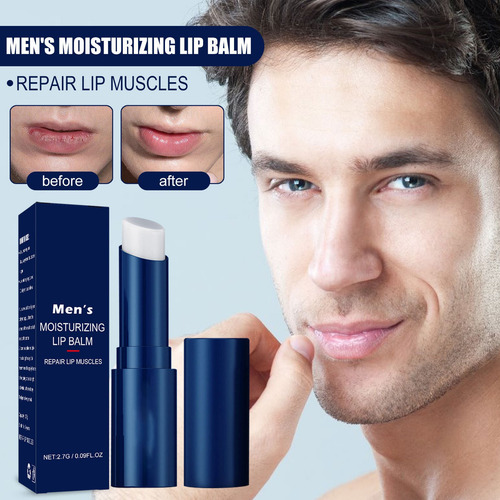 El Lápiz Labial Para Hombre Hidrata E Hidrata Los Labios, Pr