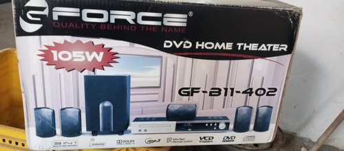 Dvd Home Theater Dvd Teatro Casero Marca Force Usado Bueno