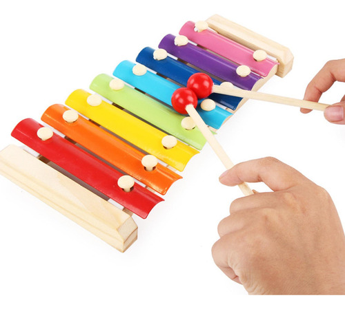 Xilofone Para Crianças Com 2 Maços De Brinquedo Xilofone
