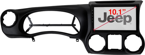 Imagen 6 de 9 de Estereo Jeep Wrangler 2011 A 2014 Carplay Android Auto Gps
