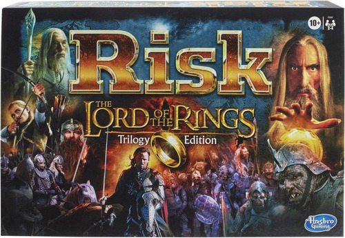 Hasbro Gaming Risk: El Señor De Los Anillos Trilogía Edición