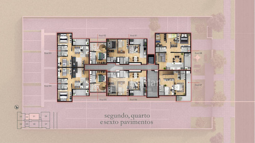 Imagem 20 de 21 de Loft Duplex 01 Suíte No Água Verde, Curitiba - Lf0007