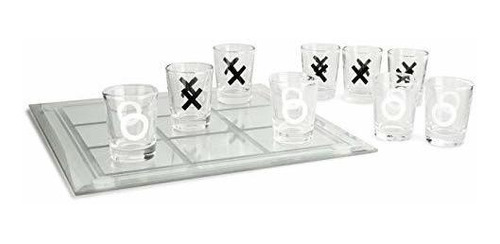 Juego Para Beber Tic-tac-toe Shot Glass