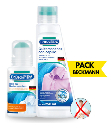 Dr. Beckmann Roll­-on Quitamanchas Ropa Delicada - 75ml