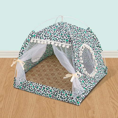Carpa Plegable Para Mascotas, Lavable, Elegante Caseta Para