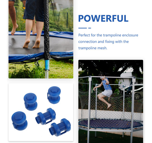 Tapones De Plástico Para Tubos De Trampolín, 10 Unidades, Fu