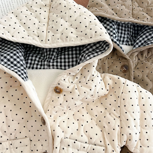 Abrigo De Algodón Con Capucha Para Bebé De Invierno, Chaquet