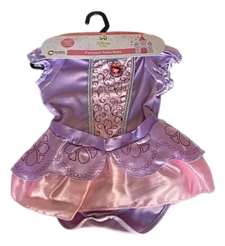 Fantasia Princesinha Sofia Vestido Bebe Disney Classico