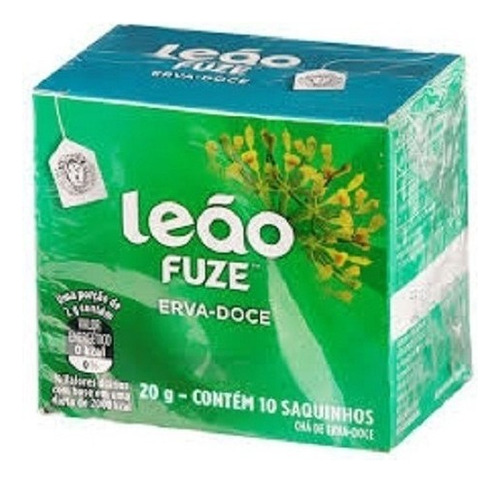 Chá Leão Erva-doce Em Sachê 20 g 10 U