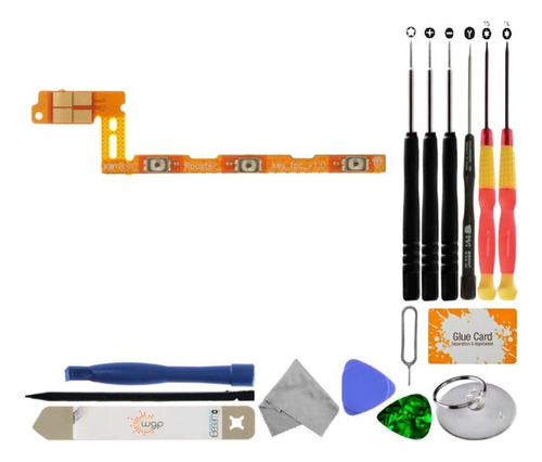 Flex Cable Power Boton Volumen Para Nokia 3.1 Plus Kit