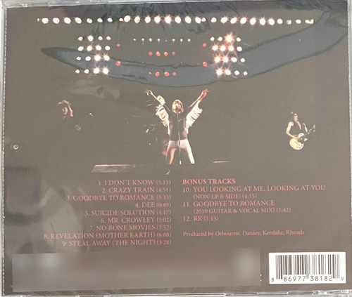 Cd Nuevo: Ozzy Osbourne - Blizzard Of Ozz (1980)