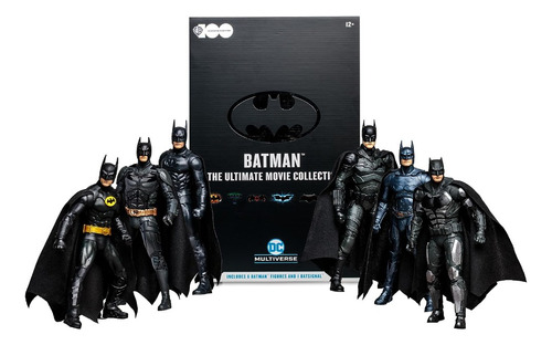 Mcfarlane Toys Dc Multiverse  Wb100 Años Batman Paquete De 6