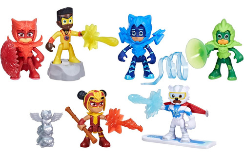 Pj Masks Power Heroes Meet The Power Heroes Juego De Figuras
