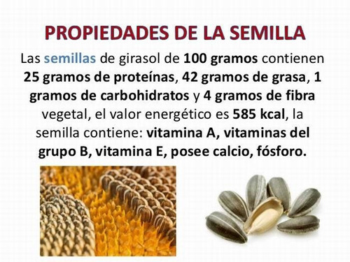 Semilla De Girasol Entera 1 Kg | MercadoLibre