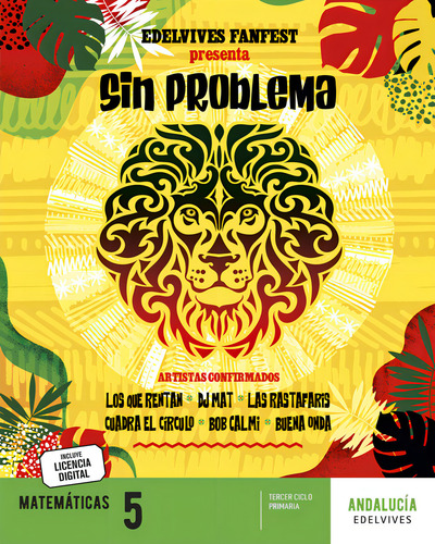 Matematicas 5ãâºep Andalucia 23 Fanfest, De Aa.vv., Vol. 1. Editorial Editorial Luis Vives (edelvives), Tapa Blanda En Español