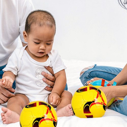 Adorável Bola De Futebol Infantil Resistente Ao Desgaste Int