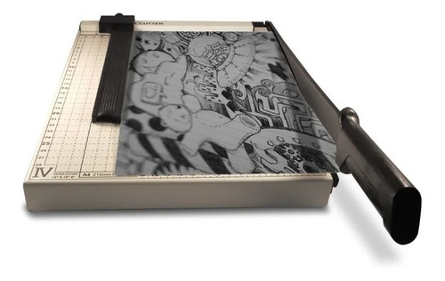 Guillotina Manual Para Hojas Papel A4 A5 B5 B6 B7 Con Ajuste