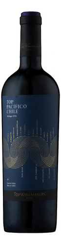 Vino Ultra Premium Top Pacífico Chile 750cc