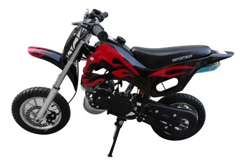 Mini Moto A Gasolina 49cc Infantil 0km Aro 10