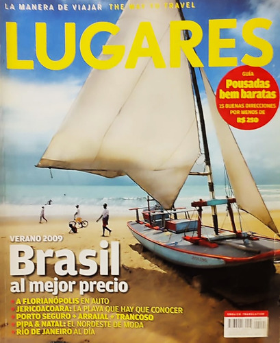 Revista Lugares-brasil Al Mejor Precio-jericoacoara-natal (Usado)
