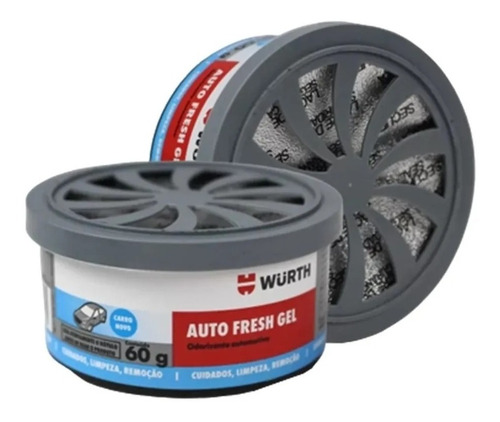 Kit 10 Aromatizante Automotivo Cheirinho Carro Novo Wurth 