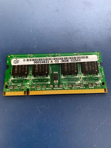 Memória 1gb Ddr2 0024621-a-02-3608-02569