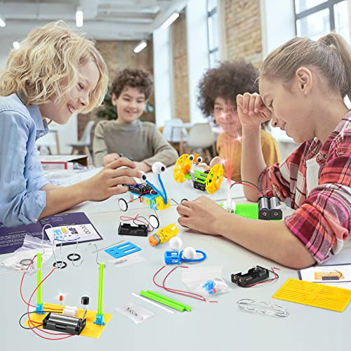 Juguete Ciencias Robotica Wesayee 6 Proyectos -azul