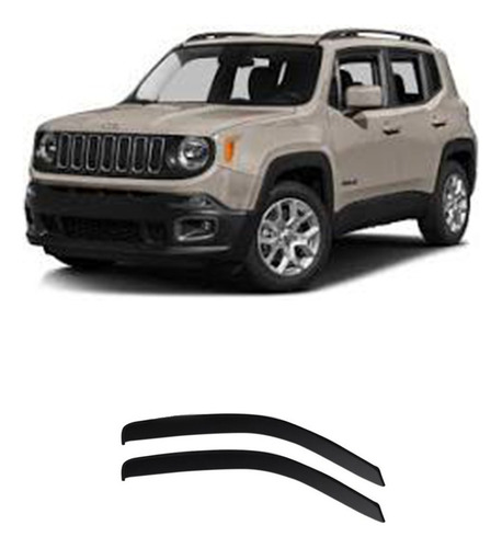 Deflector Delantero Jeep Renegade 2016+ Adhesivo