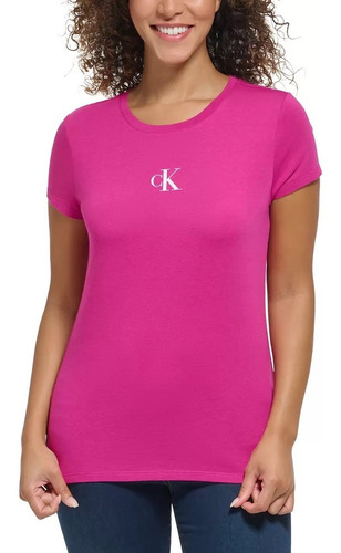 Playera Blusa Dama Calvin Klein Original Roja