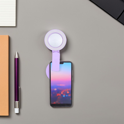 Espejo Universal Para Selfies Con Clip Para Teléfono: Anillo