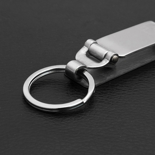 Llavero De Cinturón De Acero Inoxidable Antipérdida