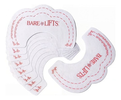Pack 10 Parches Levanta Busto Adhesivo Transparente