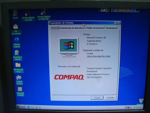 Vendo Cpu Compaq Ep/sb Series Vintage (Usado)