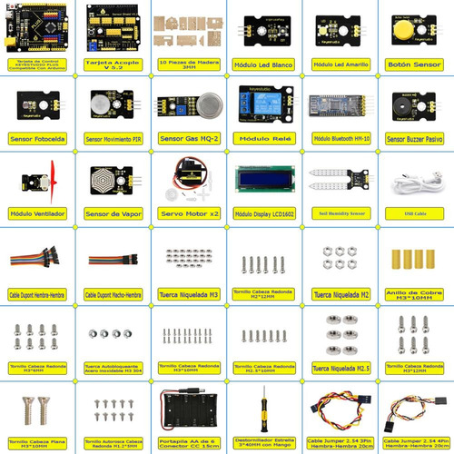 Kit Casa Inteligente Ks0085 Compatible Arduino 9v